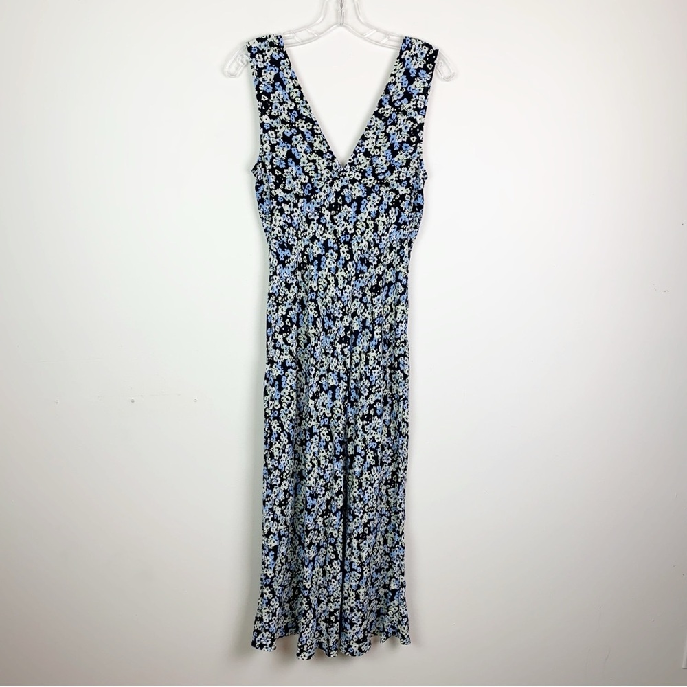 Rails Audrina Crepe Midi Dress in Midnight Meadow Floral - Picture 8 of 14